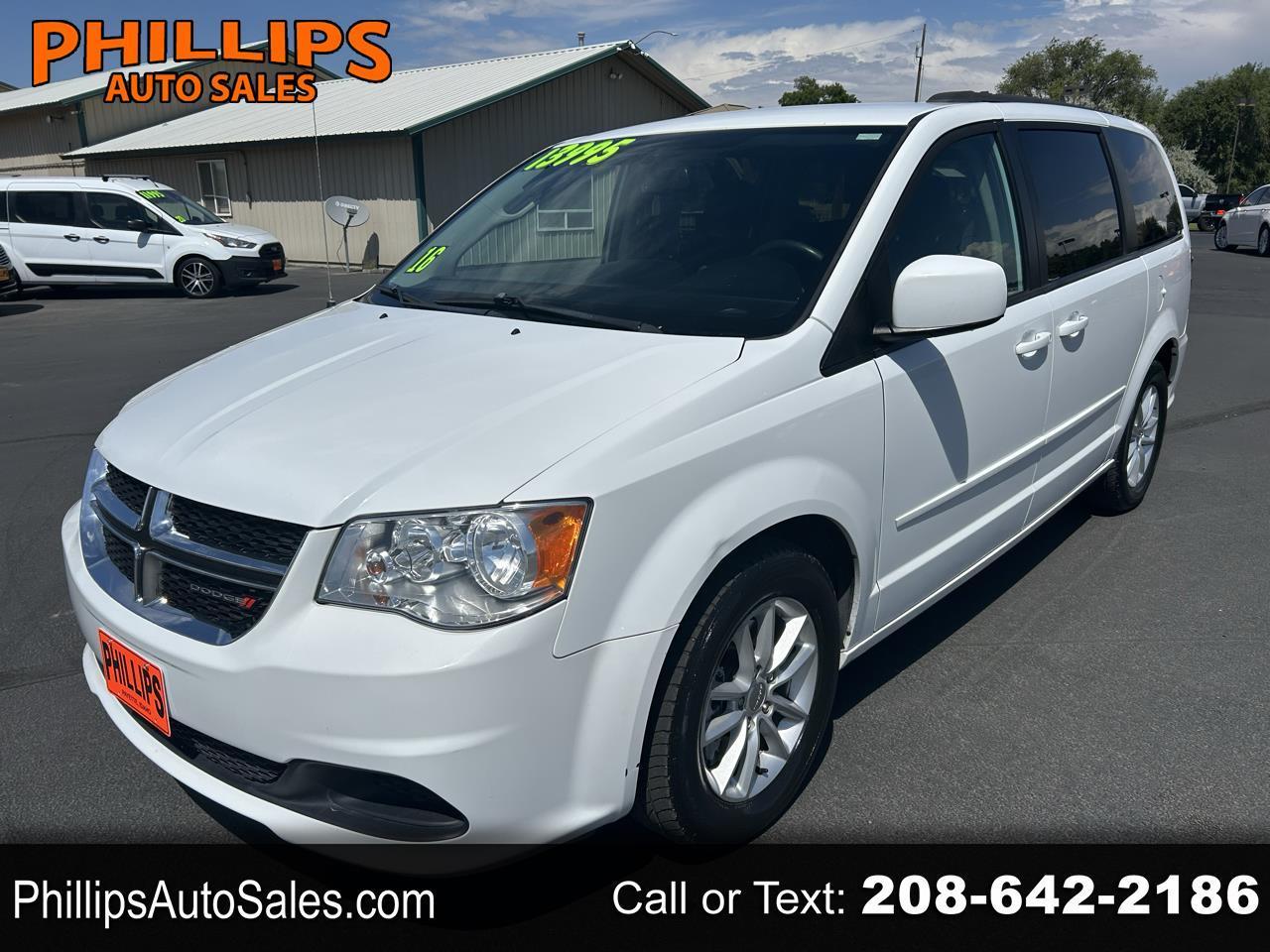 2016 Dodge Grand Caravan 4dr Wgn SXT