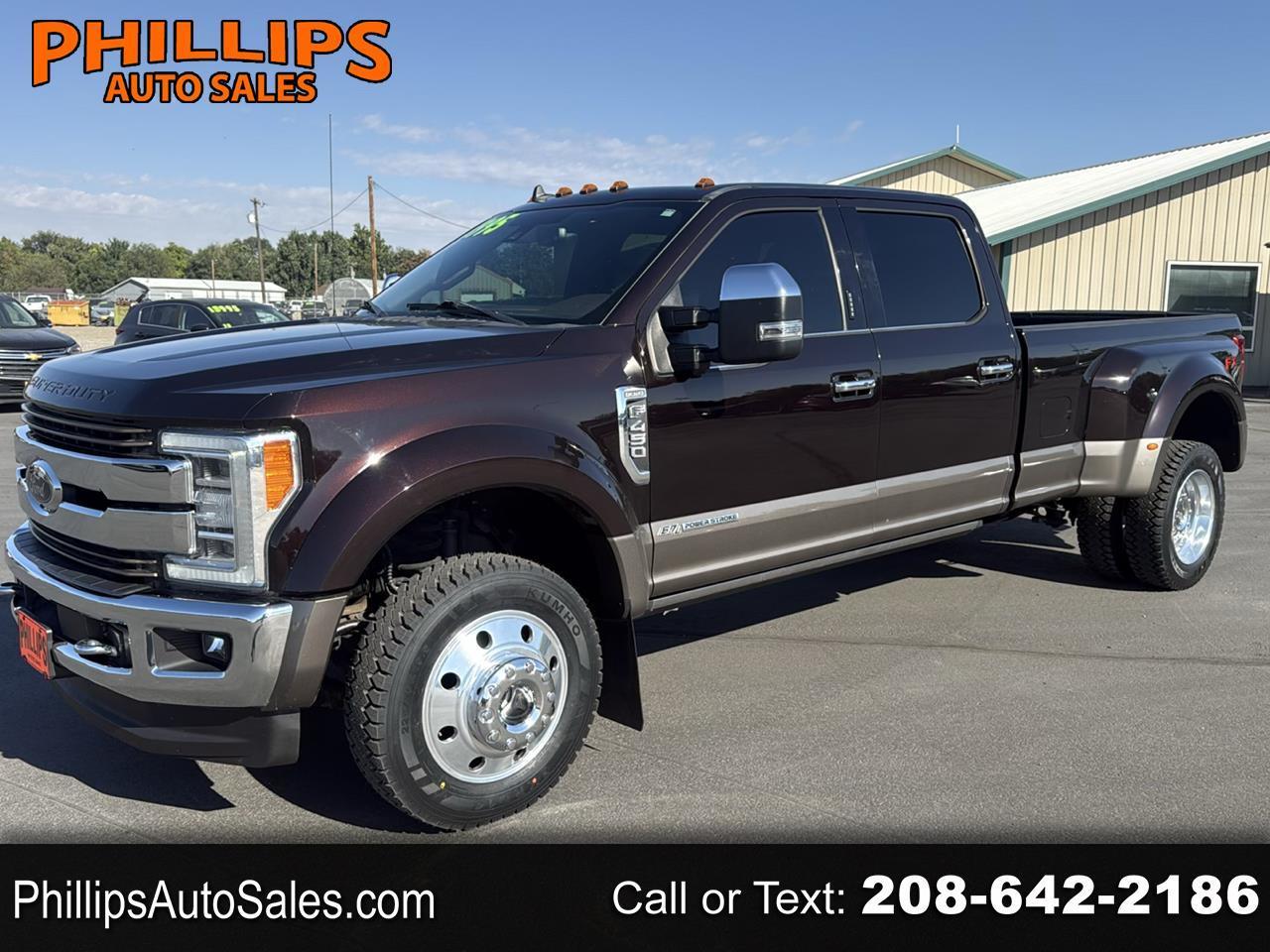 2019 Ford Super Duty F-450 DRW King Ranch 4WD Crew Cab 8' Box