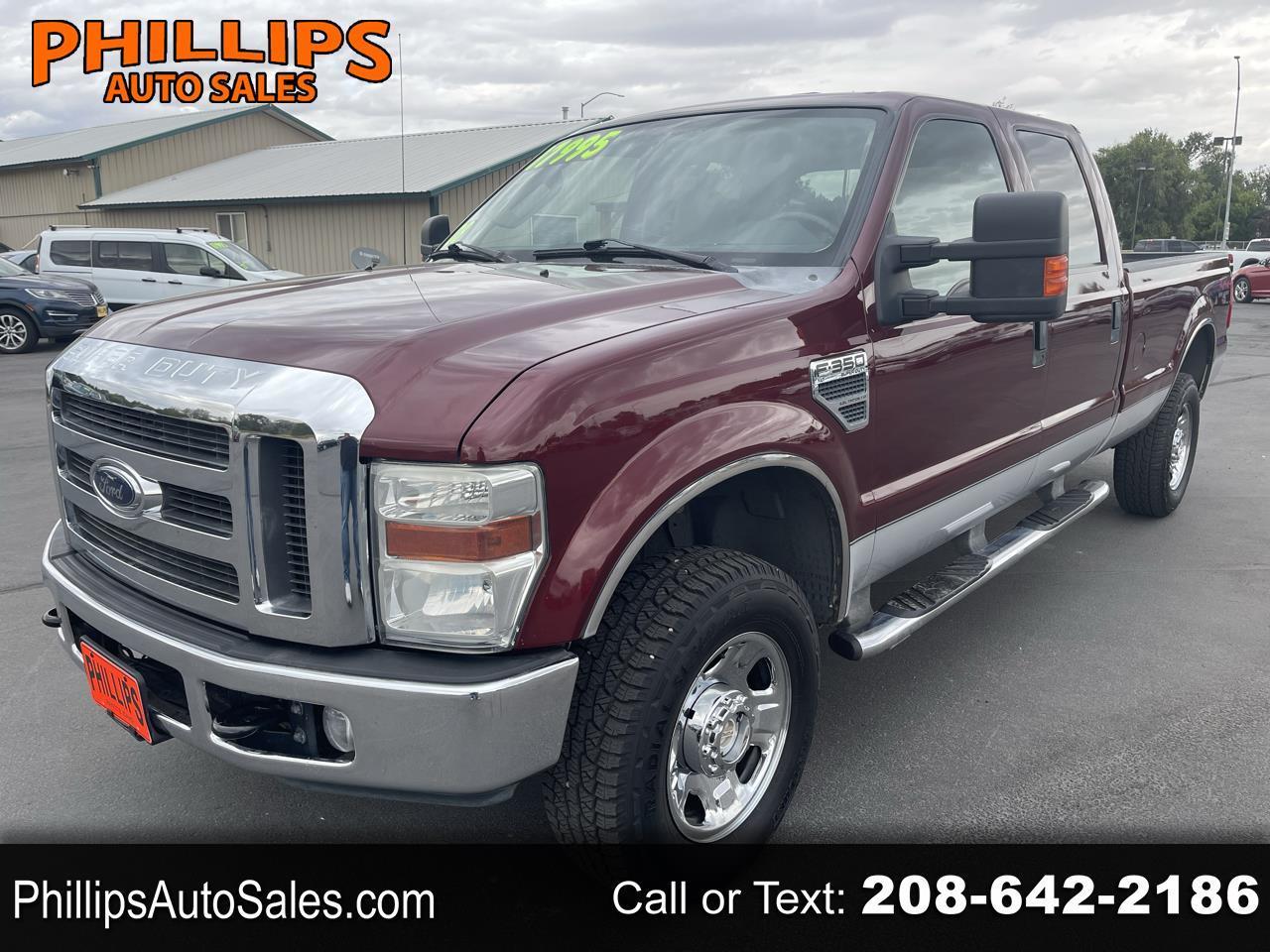 2008 Ford F-350 Super Duty Rojo (MAROON) Camioneta Todo terreno Automática