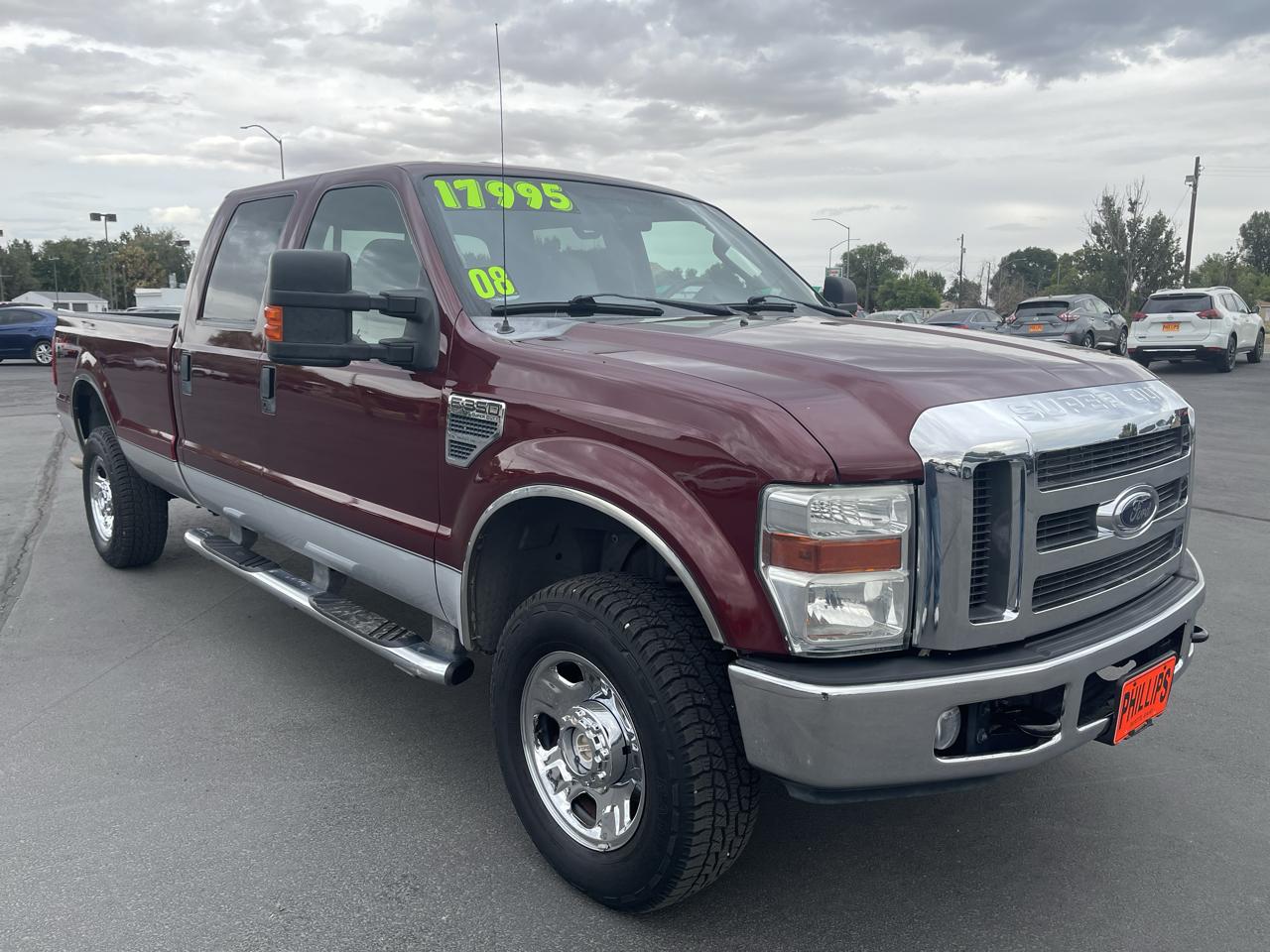 Ford Super Duty F-350 SRW 4WD Crew Cab 172" XLT 2008