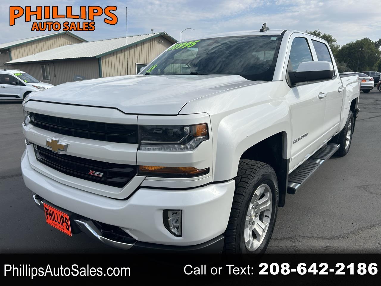 2018 Chevrolet Silverado 1500 4WD Crew Cab 143.5" LT w/2LT