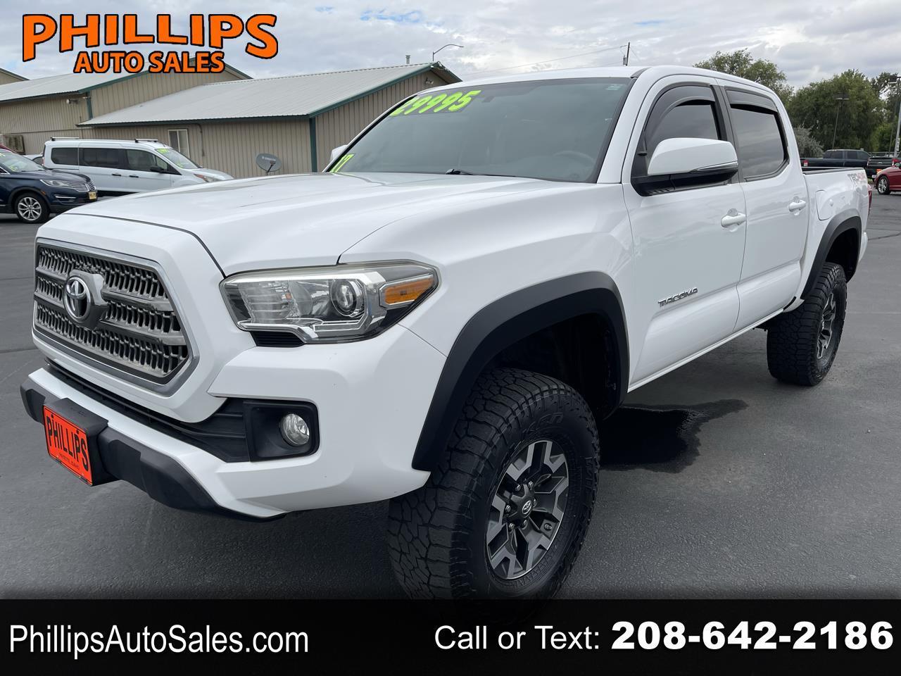 2017 Toyota Tacoma TRD Off Road Double Cab 5' Bed V6 4x4 AT (Natl)W