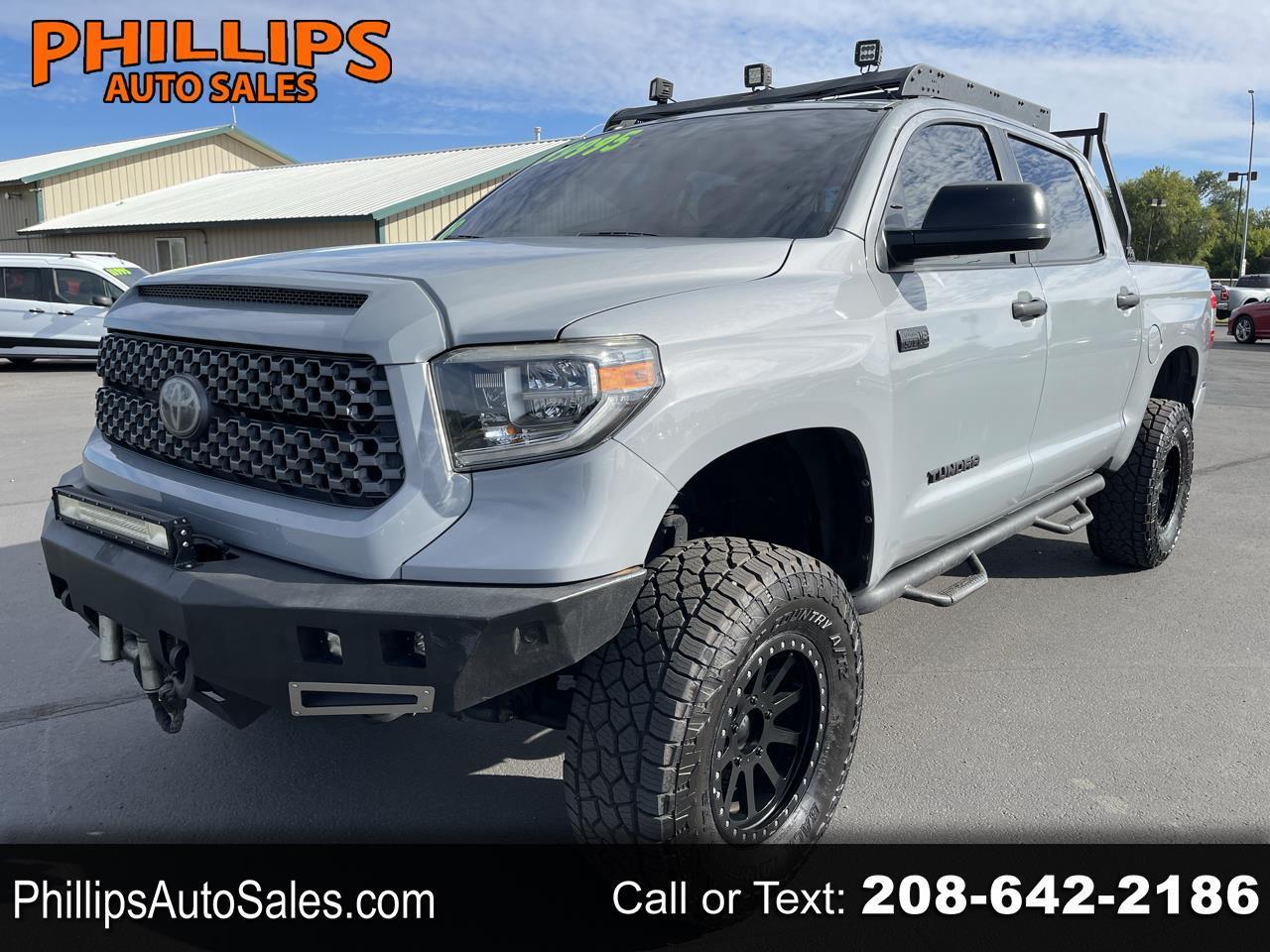 2018 Toyota Tundra 4WD SR5 CrewMax 5.5' Bed 5.7L (Natl)