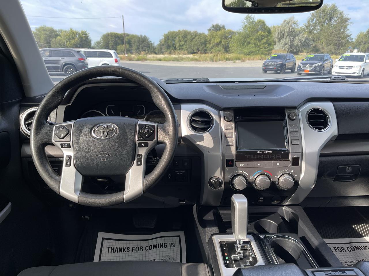 Toyota Tundra 4WD SR5 CrewMax 5.5' Bed 5.7L (Natl) 2018