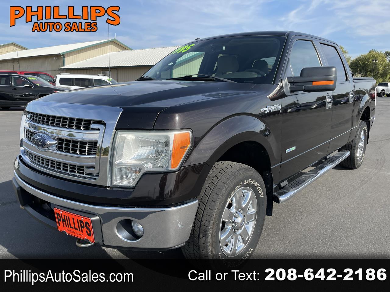 2013 Ford F-150 4WD SuperCrew 145" XLT