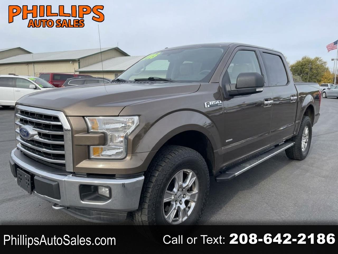 2015 Ford F-150 4WD SuperCrew 145" XLT