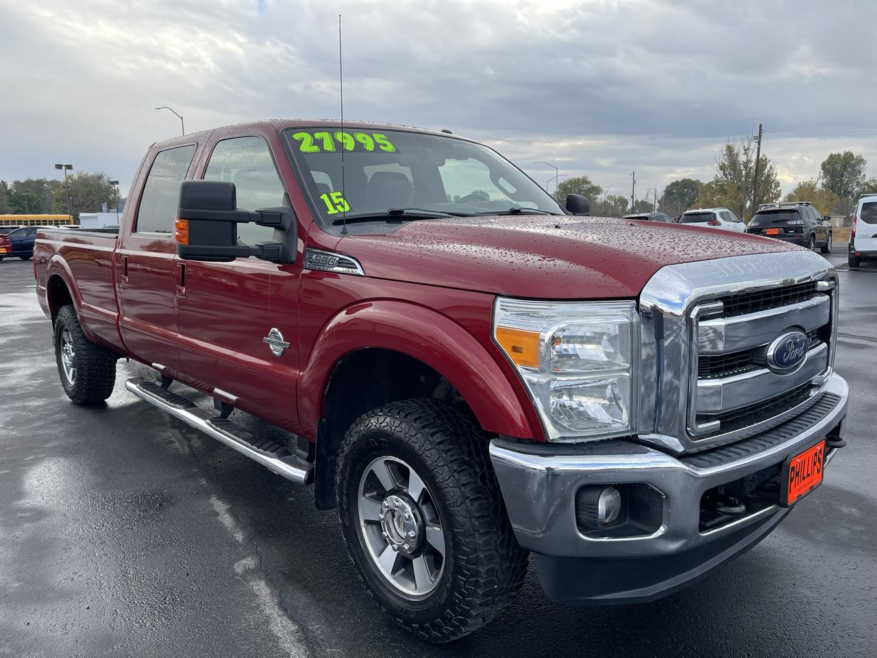 Ford Super Duty F-350 SRW 4WD Crew Cab 172" Lariat 2015