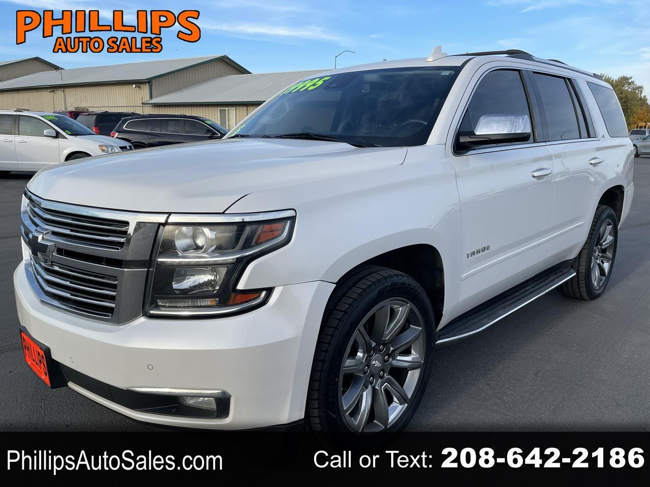 2016 Chevrolet Tahoe 4WD 4dr LTZ