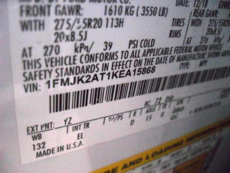 Ford Expedition Max Limited 4D SUV 4WD 2019