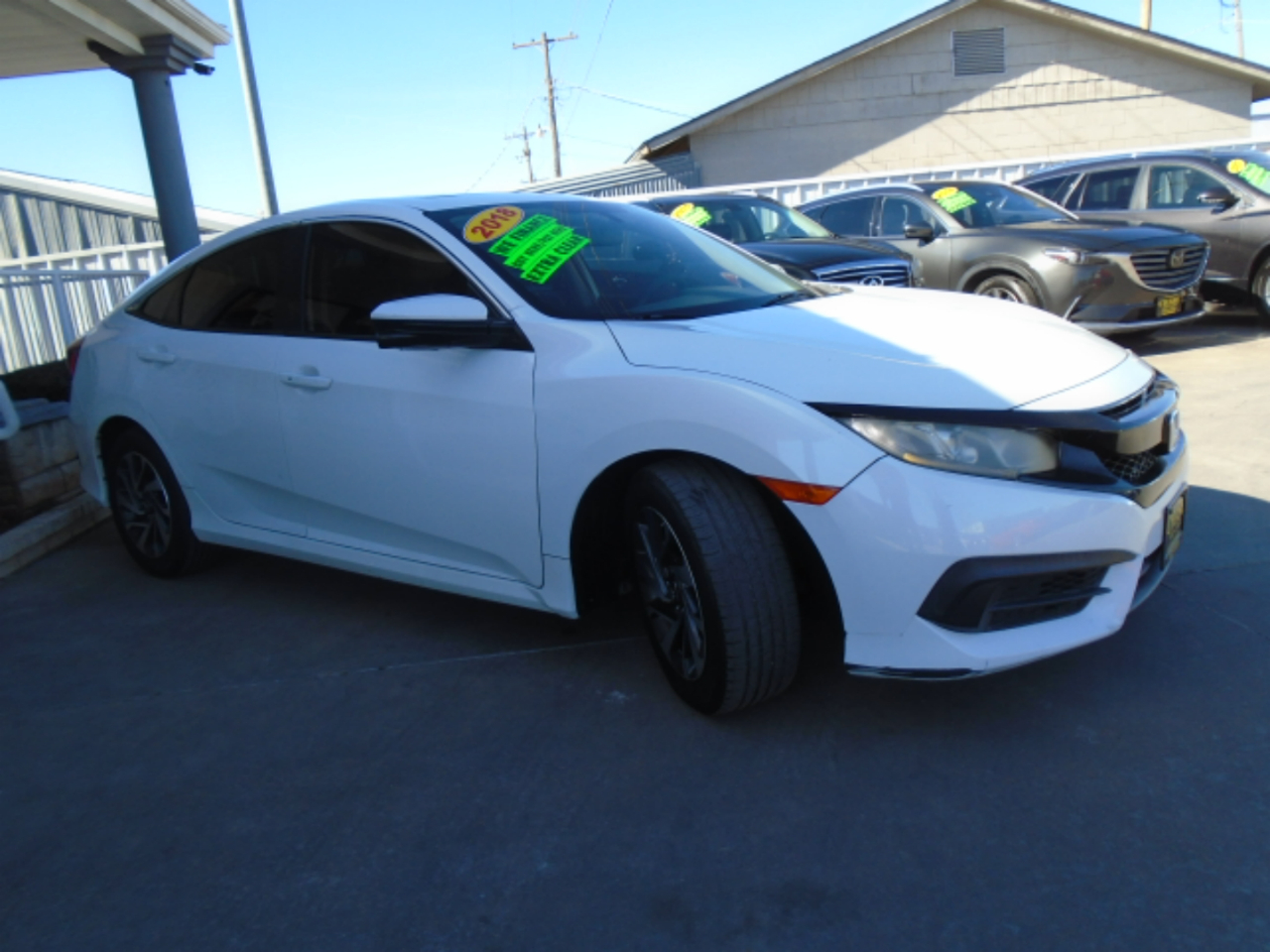 Honda Civic EX Sedan CVT 2018