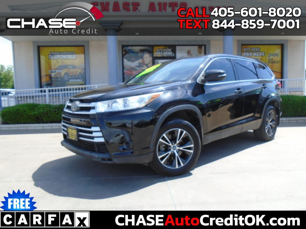 Toyota Highlander LE FWD I4 2019