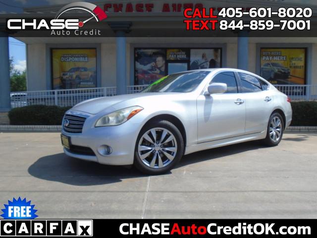 Silver 2013 INFINITI M37 Sedan Rear-Wheel Drive Automatic