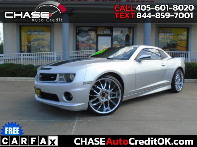 Silver 2013 Chevrolet Camaro Coupe Rear-Wheel Drive Automatic