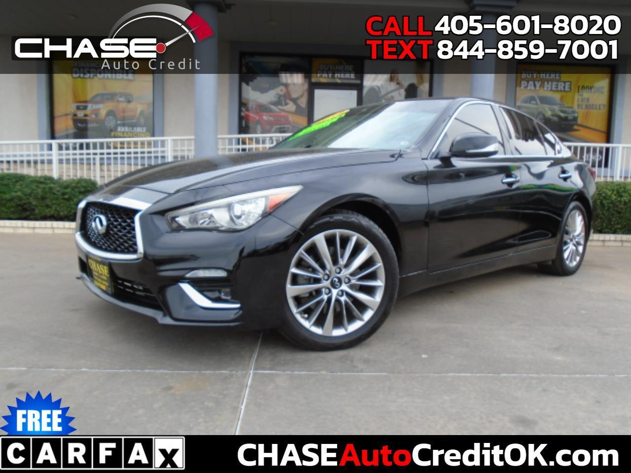 Infiniti Q50 3.0t LUXE AWD 2018