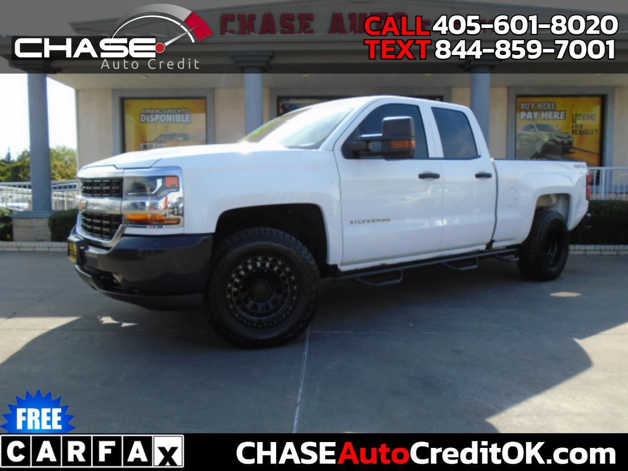2018 Chevrolet Silverado 1500 Work Truck Double Cab 4WD