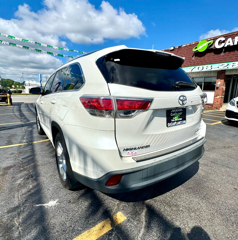 Toyota Highlander Limited AWD V6 2014 Toyota Highlander Limited AWD V6 2014