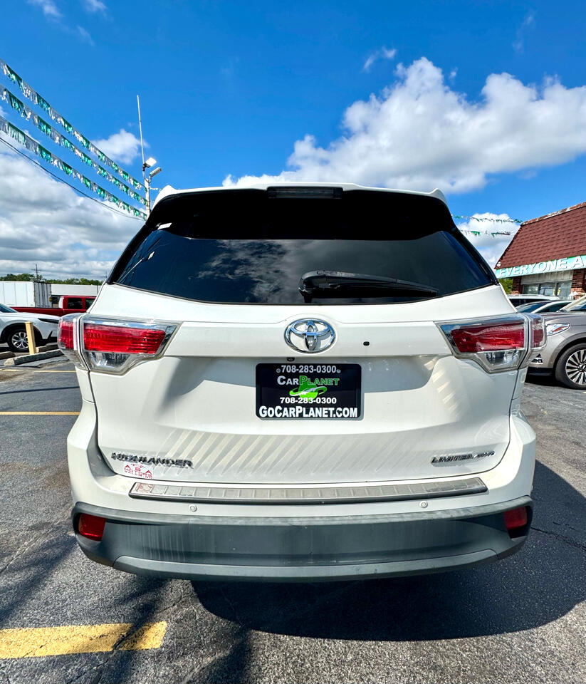 Toyota Highlander Limited AWD V6 2014 Toyota Highlander Limited AWD V6 2014