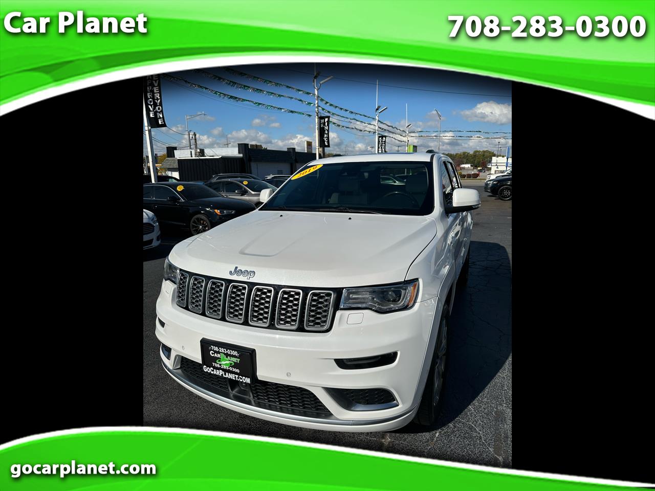 2019 Jeep Grand Cherokee Summit 4WD