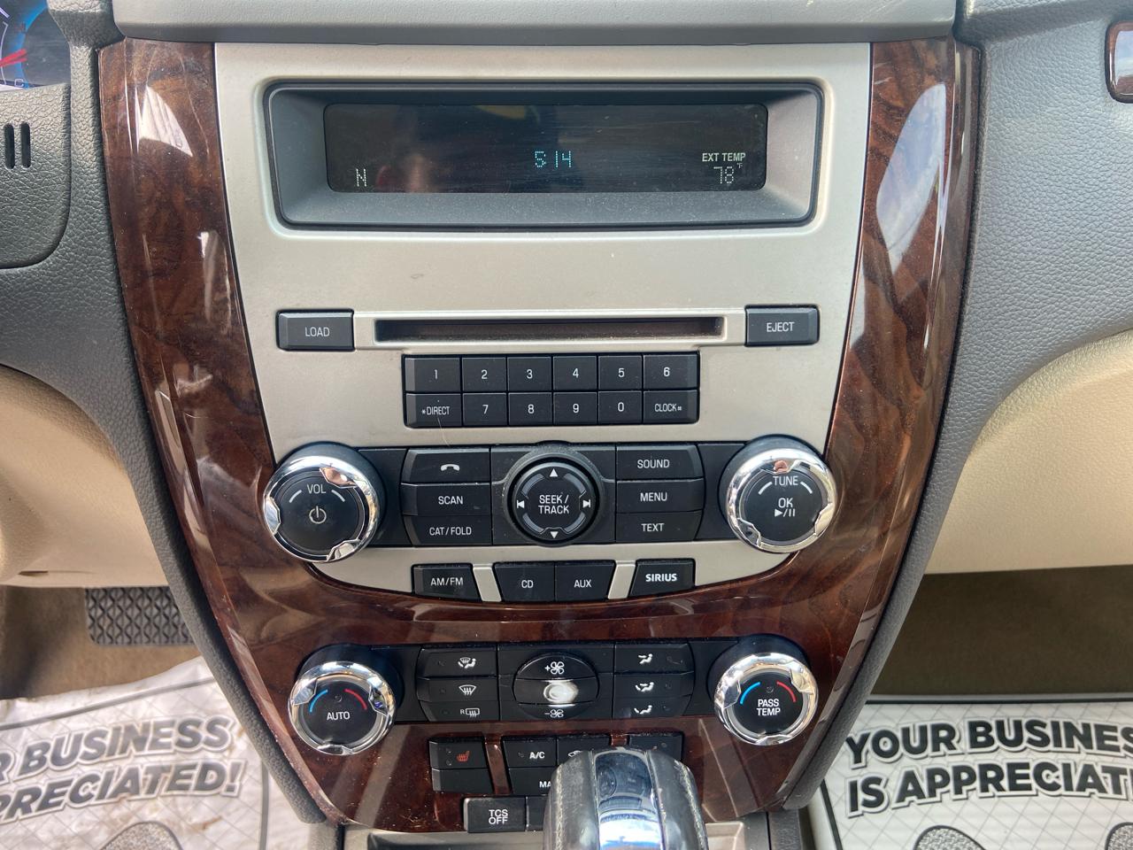 Ford Fusion SEL 2012