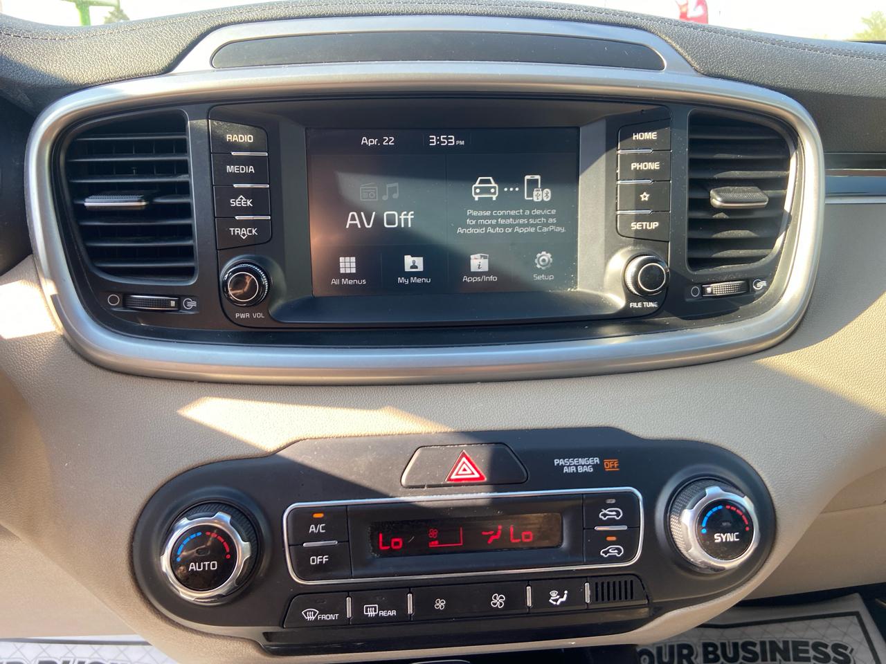 Kia Sorento LX V6 AWD 2019