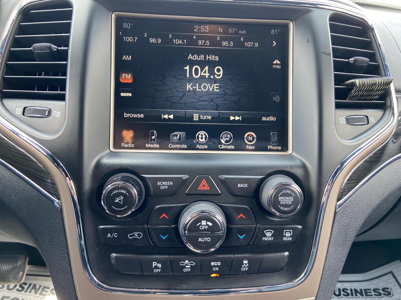 Jeep Grand Cherokee Overland 4WD 2014