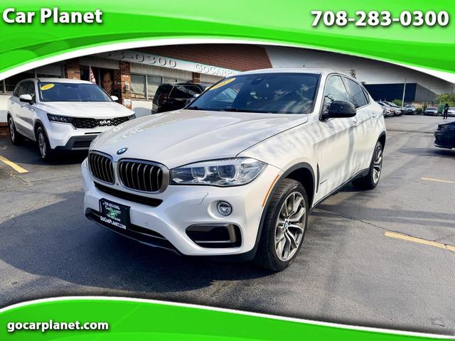 White 2017 BMW X6 SUV / Crossover All-Wheel Drive Automatic