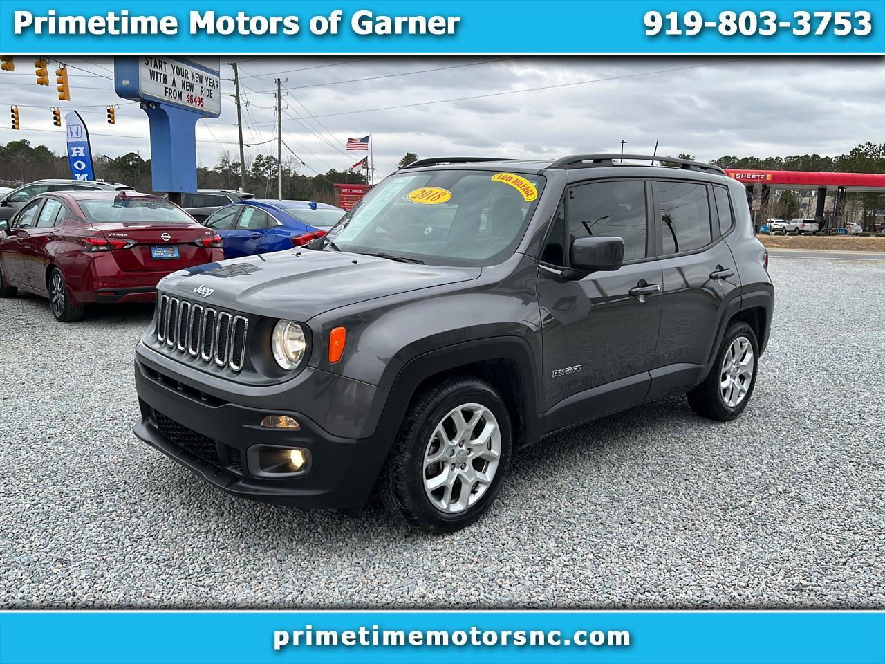 Used 2018 Jeep Renegade Latitude FWD for Sale in GARNER NC 27529