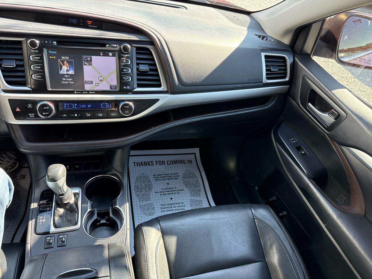 Toyota Highlander SE 2018