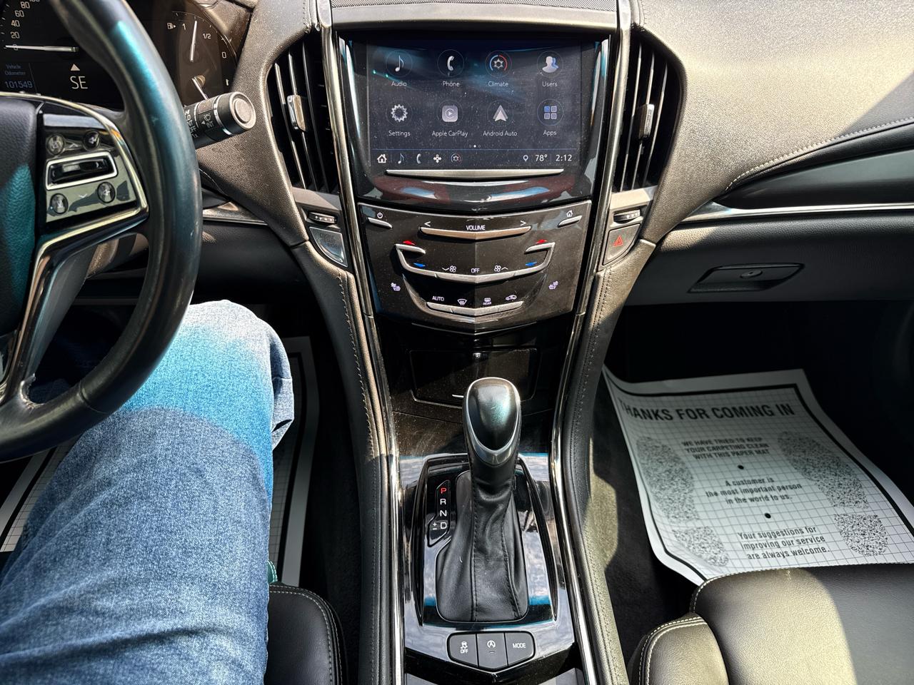 Cadillac ATS 2.0L Turbo Standard AWD 2018