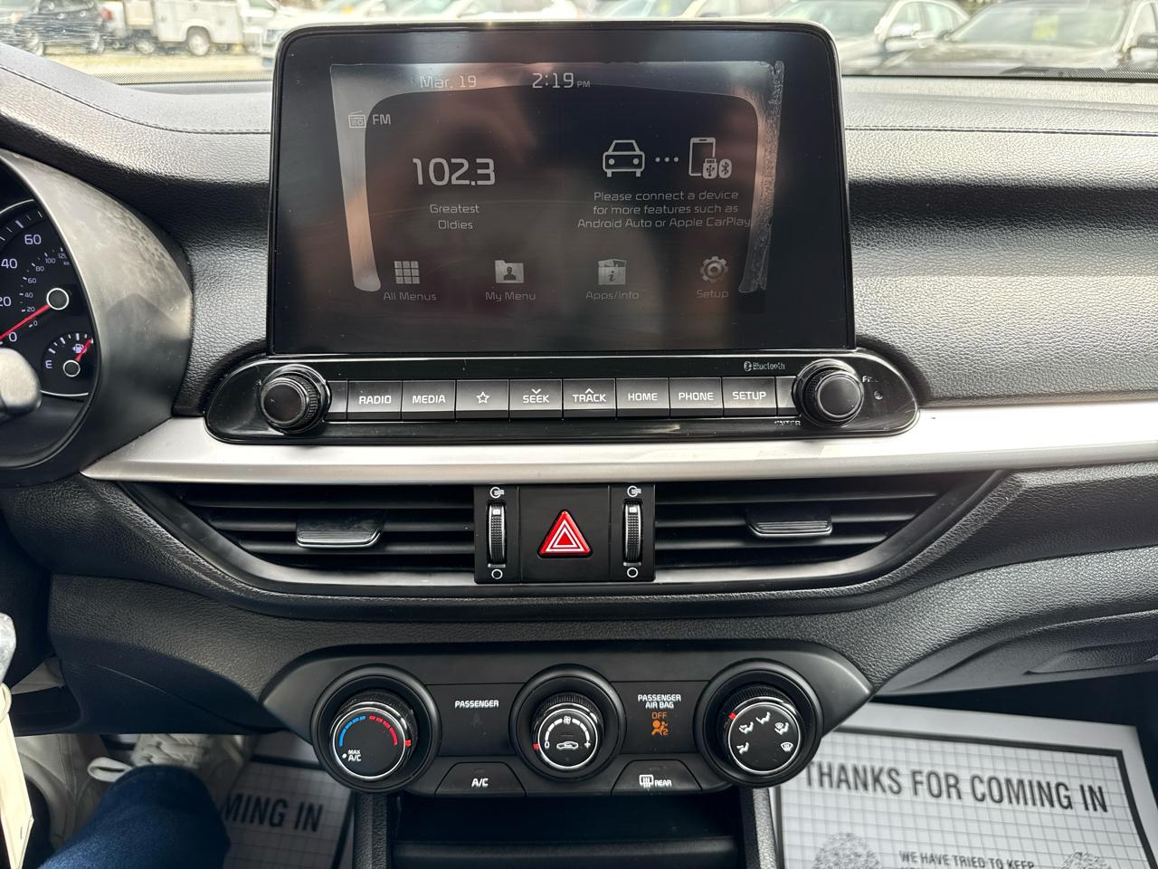 Kia Forte FE 4D Sedan at 2021