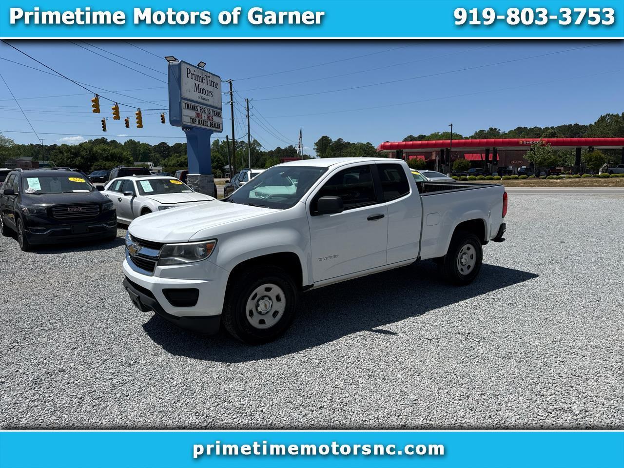 2016 Chevrolet Colorado Ext Cab 125.9" WB 2WD Work Truck