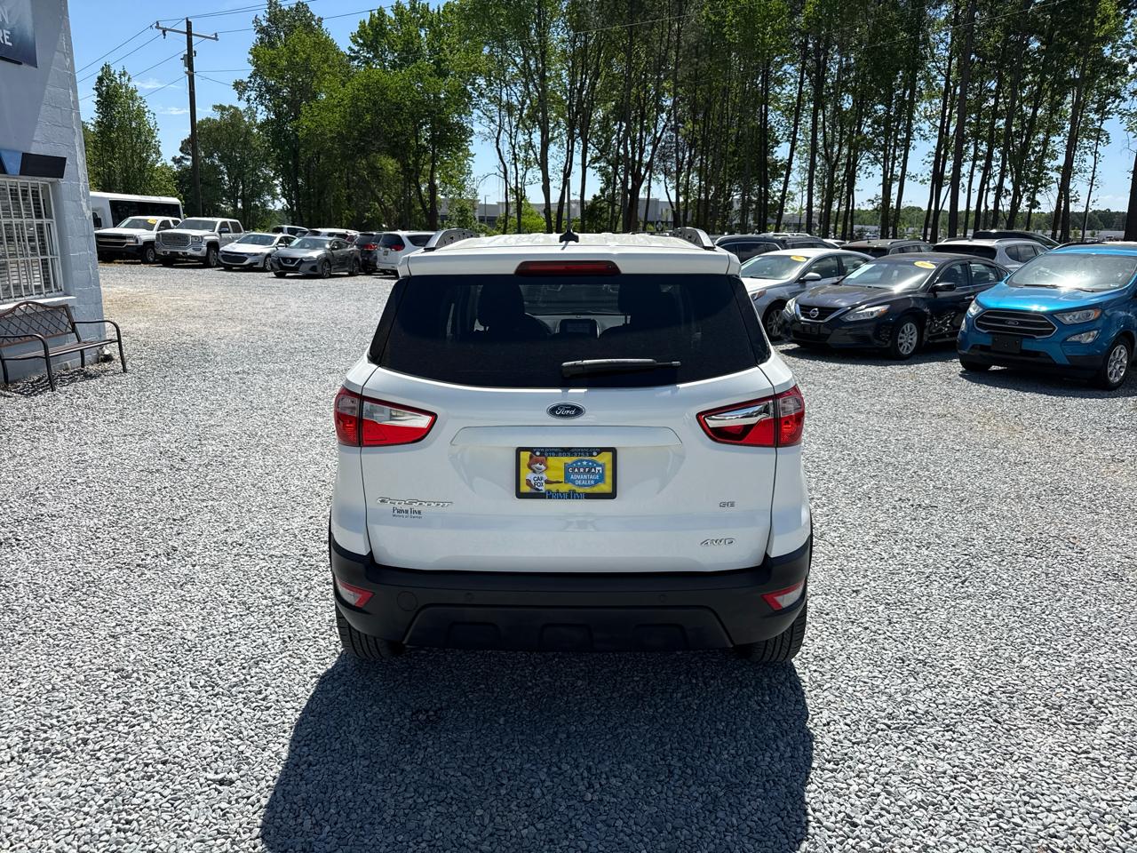 Ford EcoSport SE 4D SUV AWD 2018