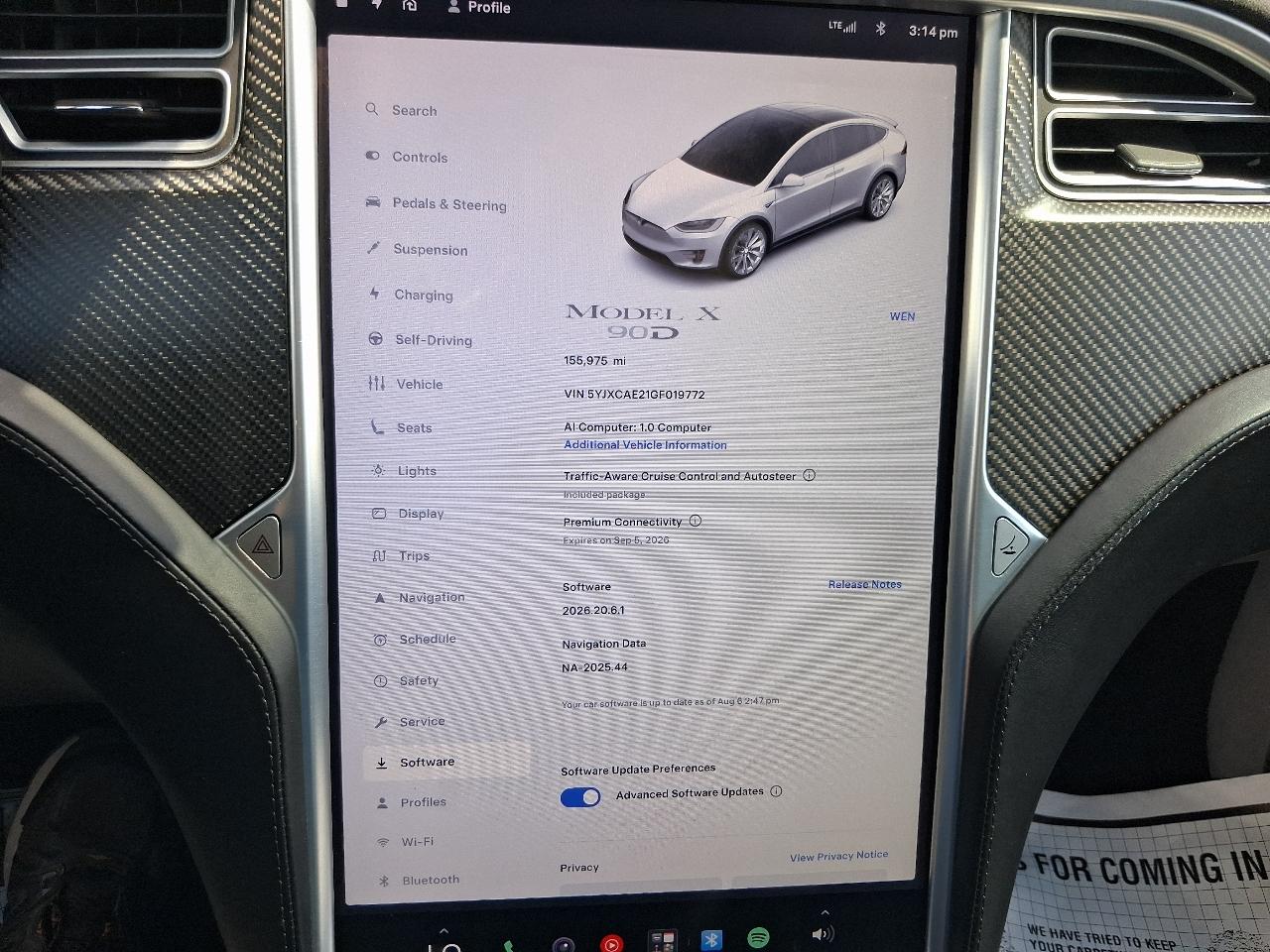 Tesla Model X  2016