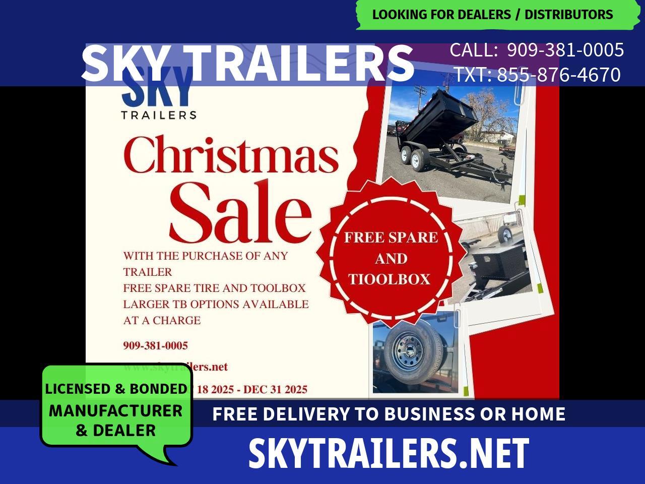 Sky Trailers Car / Racing Trailer  2026