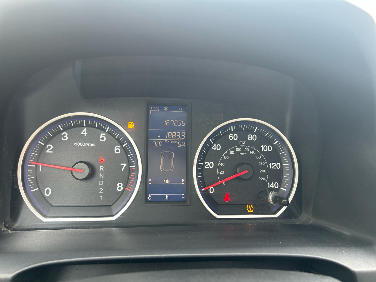 Honda CR-V EX 4WD 5-Speed AT 2011