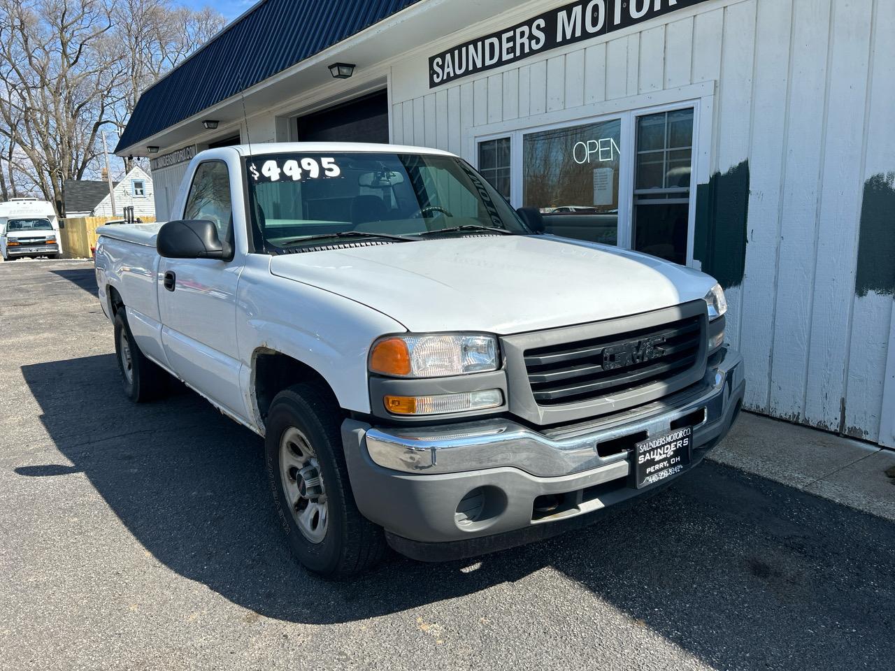 2005 GMC Sierra 1500 Work Truck Long Bed 4WD