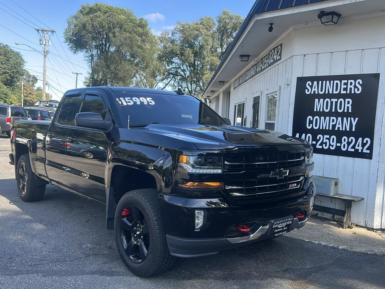 Chevrolet Silverado 1500 LT Double Cab 4WD 2017