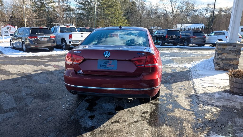 Volkswagen Passat TDI SE 6A w/ Sunroof & Nav 2015