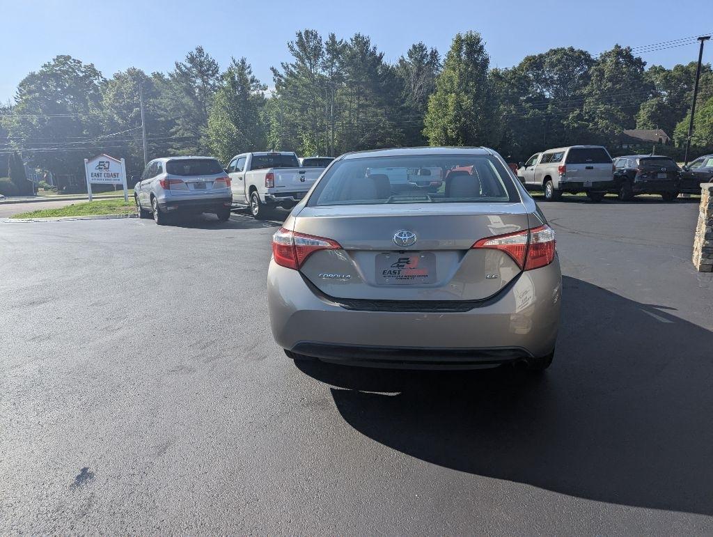 Toyota Corolla 4dr Sdn Auto L (Natl) 2016