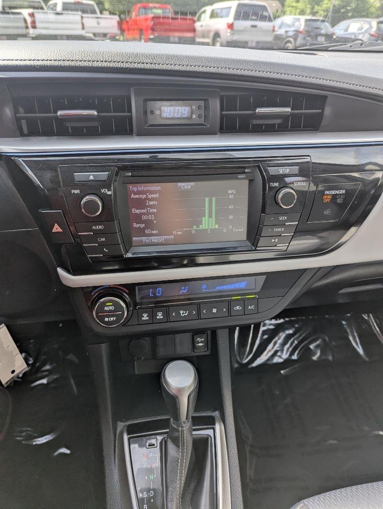 Toyota Corolla 4dr Sdn Auto L (Natl) 2016