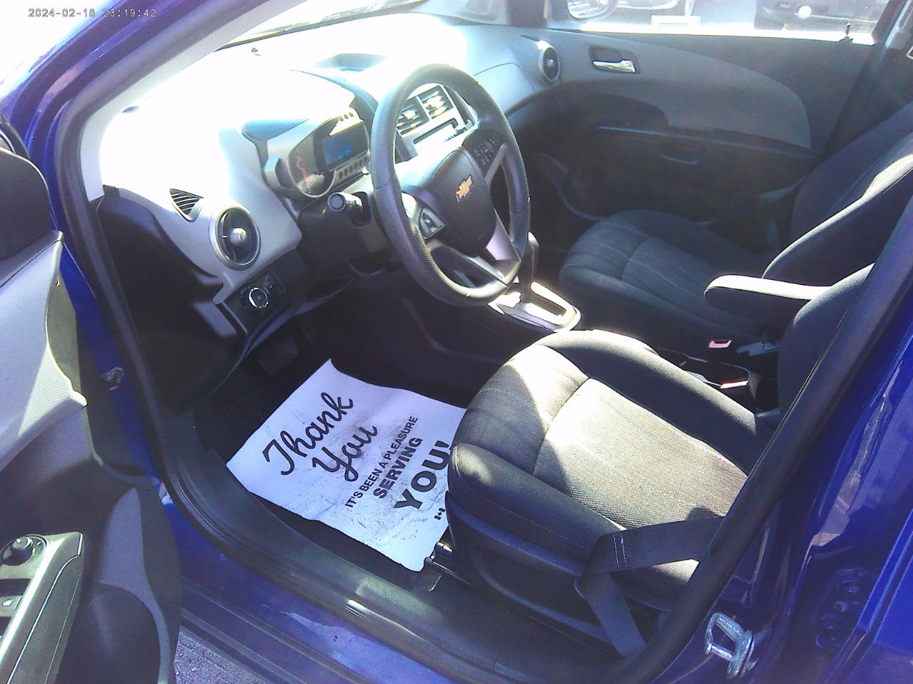 Chevrolet Sonic LT Auto 5-Door 2013