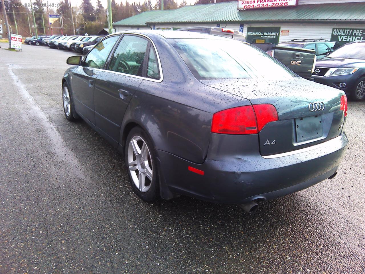 Audi A4 3.2 quattro with Tiptronic 2006