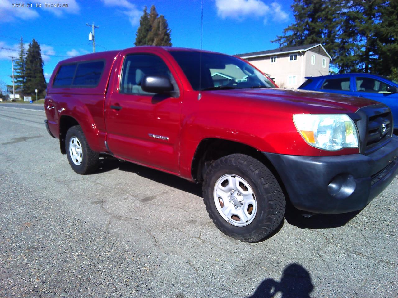 2006 Toyota Tacoma Regular Cab 2WD with Canopy