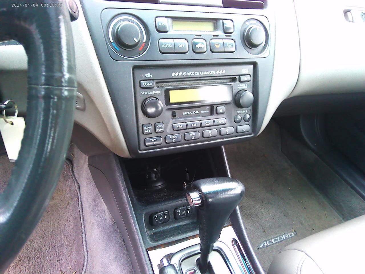 Honda Accord EX V6 sedan 2001