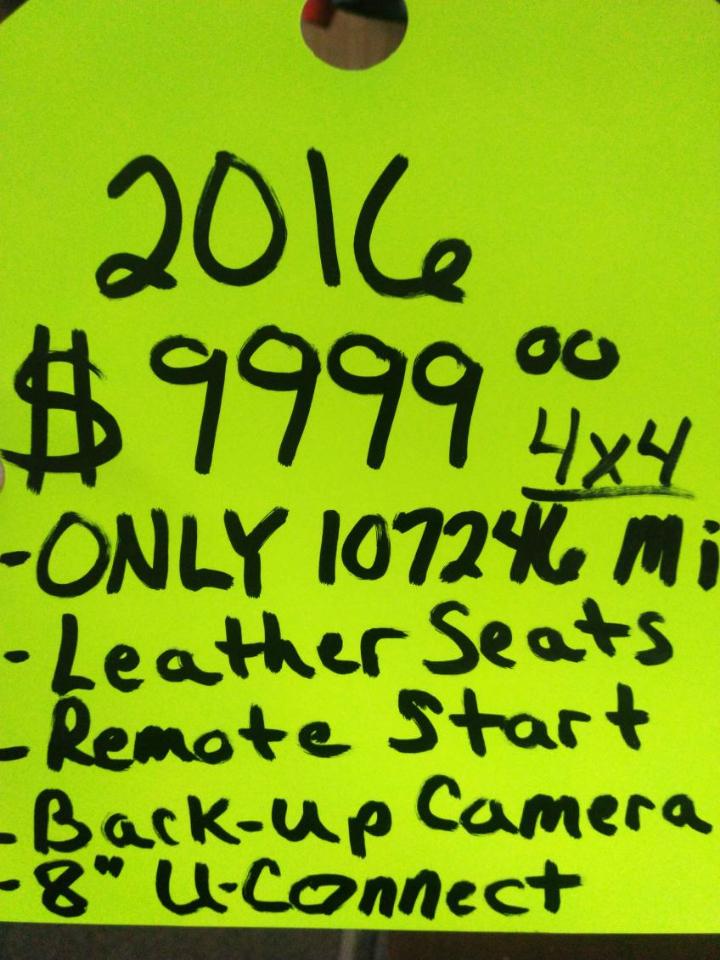 Jeep Cherokee Trailhawk 4WD 2016