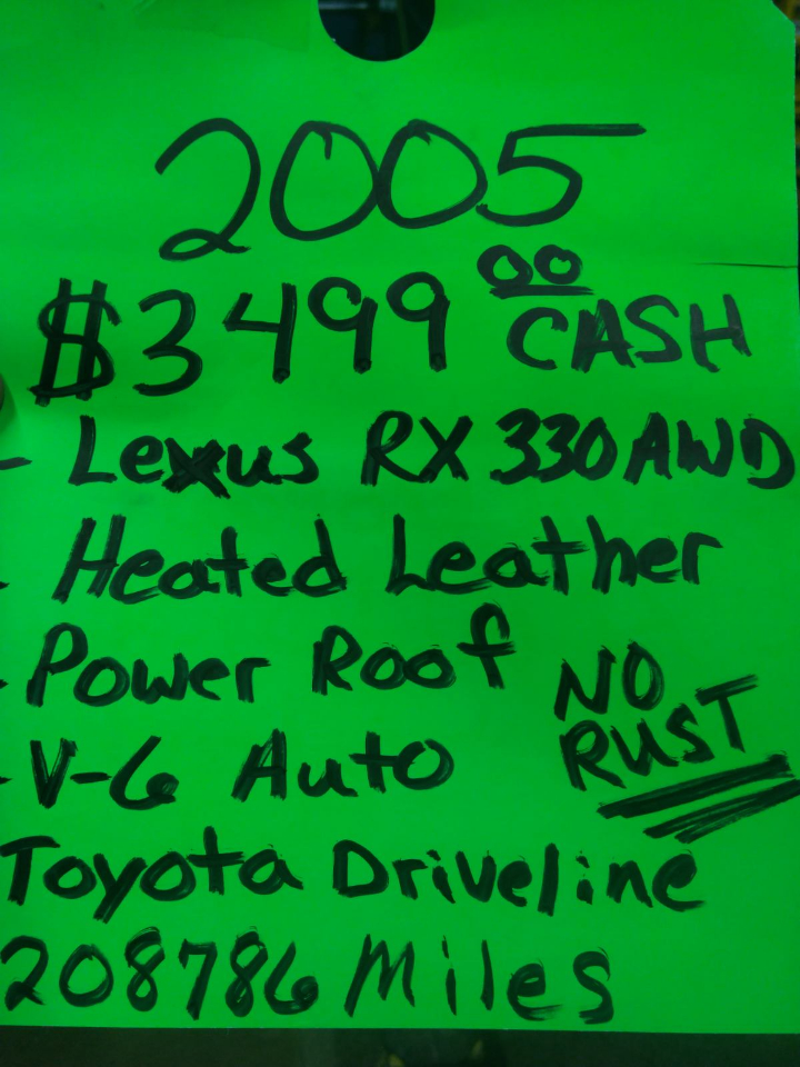 Lexus RX 330 AWD 2005