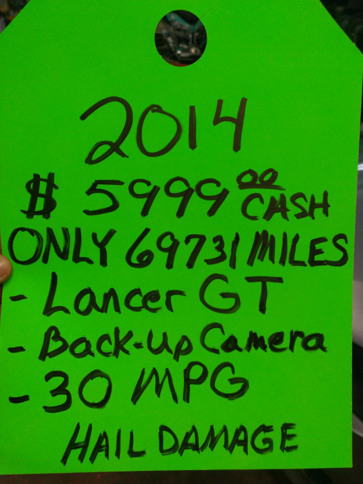 Mitsubishi Lancer GT 2014