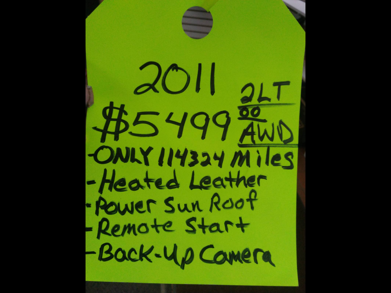 Chevrolet Equinox 2LT AWD 2011