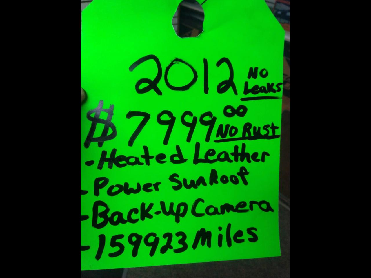 Honda CR-V EX-L 4WD 5-Speed AT 2012