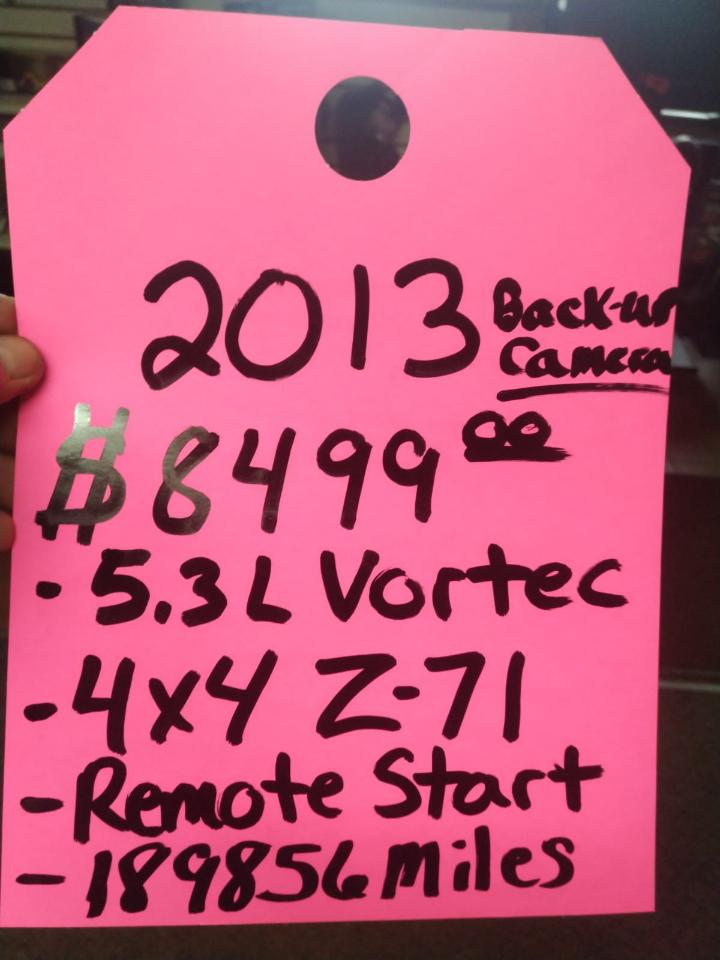 Chevrolet Silverado 1500 LT Z71 Crew Cab 4WD 2013